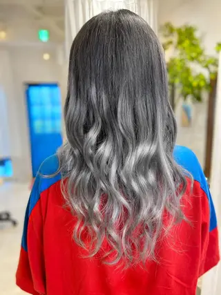 ミディアム カラー ヘアアレンジ 次世代シールエクステ 錦糸町 小泉 朋之のヘアスタイル