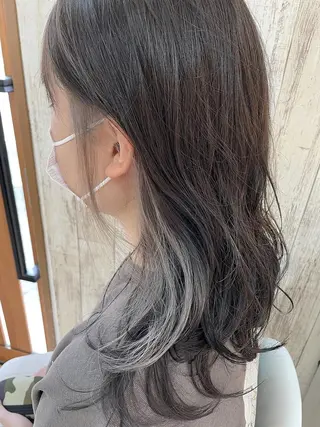 ミディアム 🎀縮毛矯正/カラー モデル募集ハルナ🎀のヘアスタイル