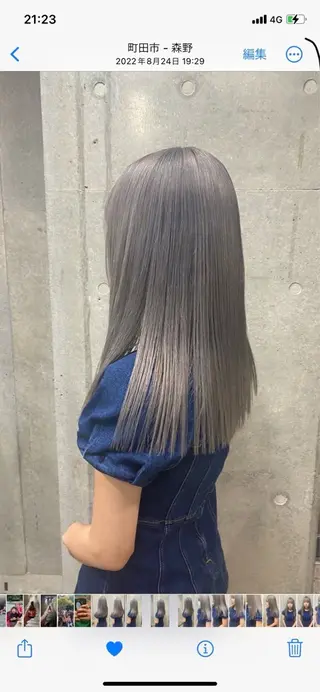 ロング 🎀ダブルカラー hinata🎀のヘアスタイル