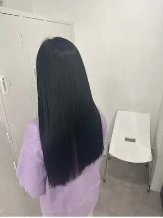ロング 🫧とぅるん艶髪🫧 透明感カラー×猿渡のヘアスタイル