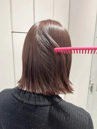 ショート カラー ばんちなつ / ボブ/透明感カラーのヘアスタイル