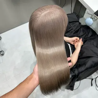 セミロング カラー ✨髪質改善艶カラー✨ リュウトのヘアスタイル