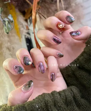 ネイル わたなべ ちかのネイルデザイン
