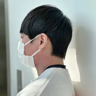 ショート カラー パーマ メンズ 朝楽メンズパーマ 🥇メンズカット吉田のヘアスタイル
