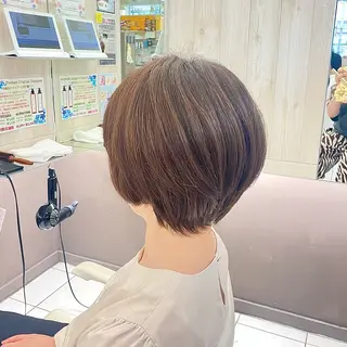 ショート ダブルカラー/艶髪 🪽minoriのヘアスタイル