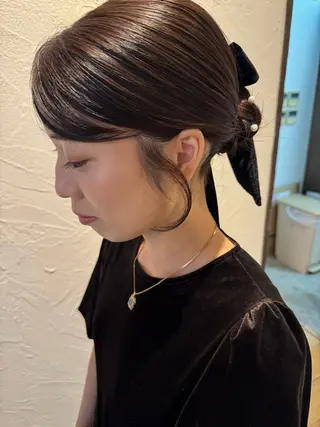 ヘアアレンジ アオトソラ いしざかのヘアスタイル