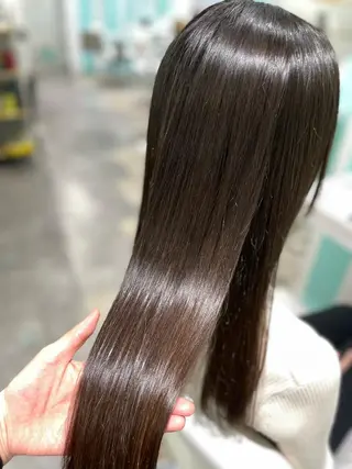ロング 原 千景のヘアスタイル