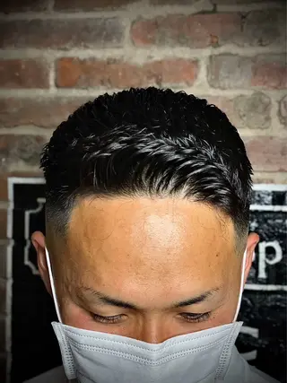 ショート パーマ メンズ 縮毛矯正/パーマ 宮河 惇💈のヘアスタイル