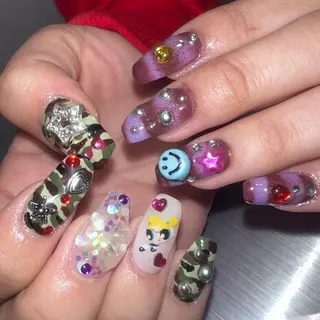 ネイル 🎶個性派ネイル💅 /Komachi❤️のネイルデザイン