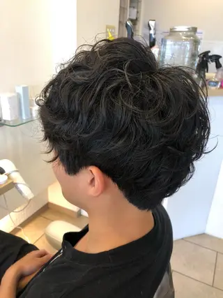 ショート 伊庭 勇輝のヘアスタイル