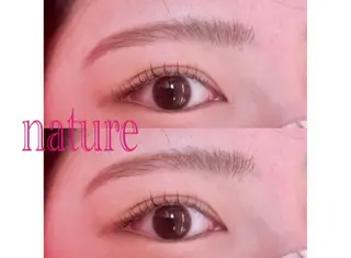 マツエク・マツパ ナチュレ所属・ナチュ レのマツエク・マツパデザイン