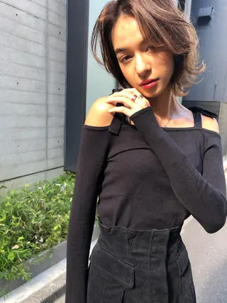 ミディアム ショート職人 美容師【KENTA】のヘアスタイル