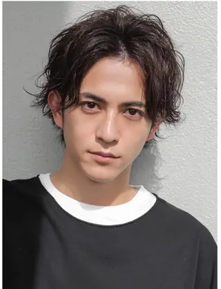 パーマ メンズ 児玉 梨央のヘアスタイル