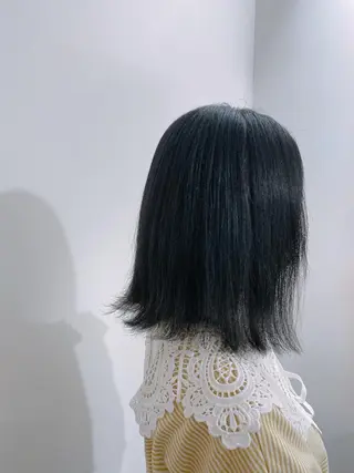 ミディアム カラー パーマモデル募集中 渥美翔人のヘアスタイル