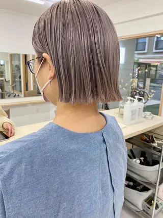 ショート 平尾駅直結/徒歩0分 イノセントヘアのヘアスタイル