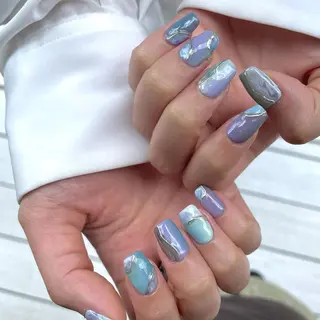 ネイル 新井 ひなののネイルデザイン