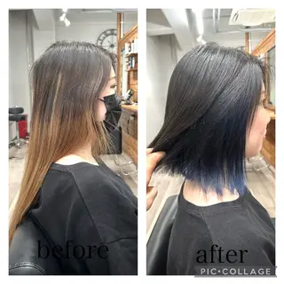 ショート カラー アンソニー ショウゴのヘアスタイル