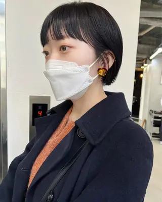 ショート 🧸艶々韓国ヘア 🧁mizunaのヘアスタイル