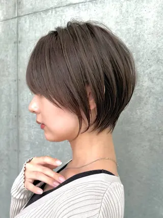 ショート 大人美人ショート 杉浦主馬のヘアスタイル