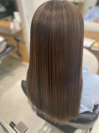 ロング カラー 髪質改善/茅ヶ崎 マツモト リョウのヘアスタイル