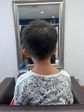 ショート メンズ キッズ 産休の為お休みです! 小島凜のヘアスタイル