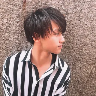 ショート カラー パーマ ヘアアレンジ メンズ ちこ .のヘアスタイル