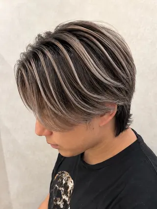 カラー メンズ バレイヤージュ特化｜ Takuのヘアスタイル