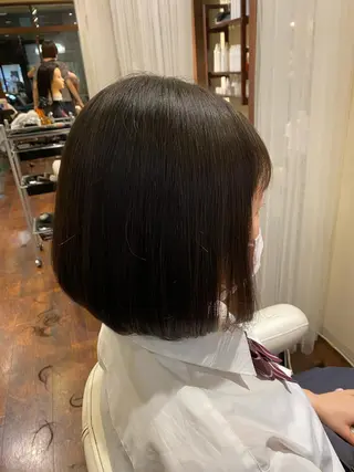 ショート 艶カラー|ストレート 🍟yuki🍟のヘアスタイル