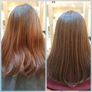 セミロング ayako 　☆のヘアスタイル