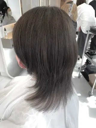 ミディアム カラー 💈髪質改善メニュー 佐藤 萌💈のヘアスタイル