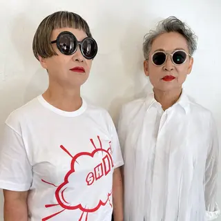 ショート カラー パーマ beronica ベロニカのヘアスタイル