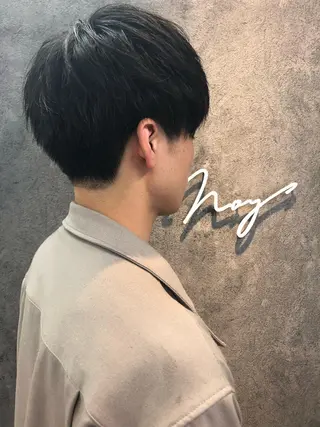 ショート メンズ Noyヨシモト ヒロトのヘアスタイル