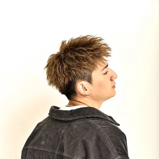 ショート メンズ 店長⚜️メンズカット パーマ⚜️則次亮哉のヘアスタイル