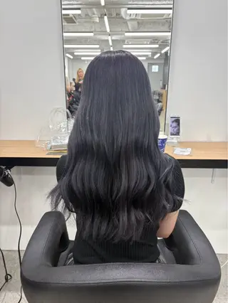 ロング miku/ラベンダー 透明感カラー🪻❤︎のヘアスタイル