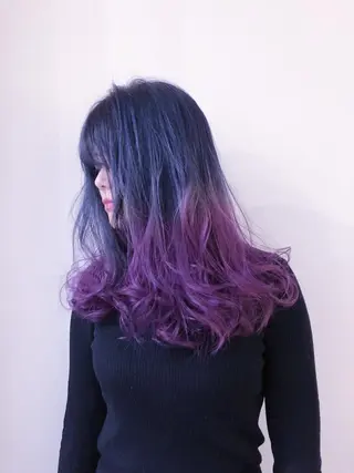 セミロング 寺山 靖晃のヘアスタイル