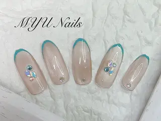 ネイル ニュアンスネイル🌈 MYU Nailsのネイルデザイン
