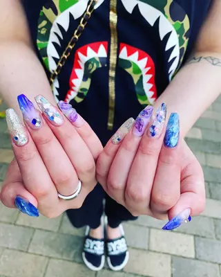ネイル ✴︎:.｡. MAKI.｡.:✴︎のネイルデザイン