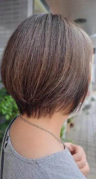 ショート カラー 🌙𝑳𝑼𝑵𝑨 工藤/メンズカット✂のヘアスタイル