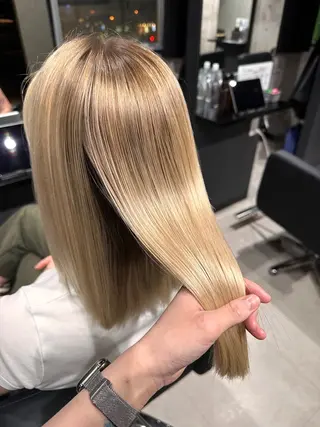 ミディアム カラー/ヘッドスパ 🐱ERI🐱産休中のヘアスタイル