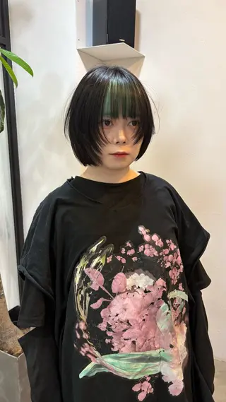 ショート カラー  むねはる /札幌美容師のヘアスタイル