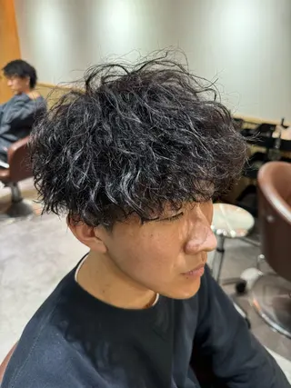 パーマ メンズ 雪音/美髪縮毛矯正 /ニュアンスパーマのヘアスタイル