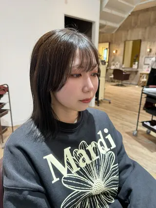 ミディアム yuimarl切田 はじめ✨のヘアスタイル