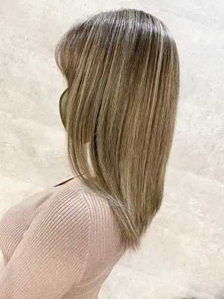 セミロング 🎀難波美容室🎀 HIKARIのヘアスタイル
