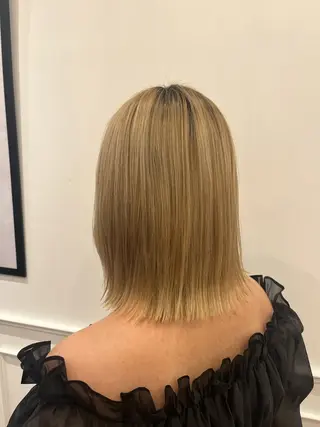 ミディアム 甲斐 遼太郎のヘアスタイル