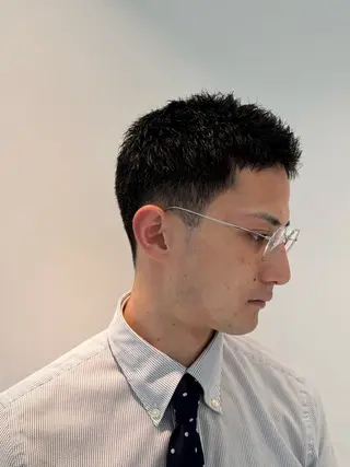 ショート メンズ 藤田 海心のヘアスタイル