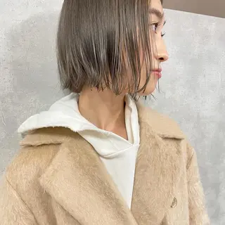 ミディアム カラー universe tokyoのヘアスタイル