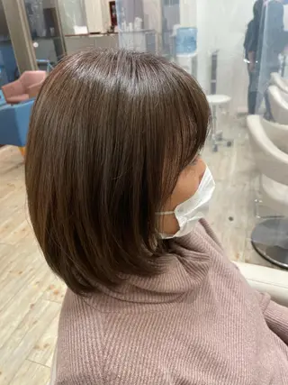ミディアム ヤノ ユリカ   🥑のヘアスタイル