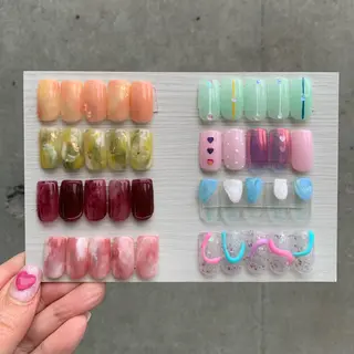 ネイル YUKIMO🍎名駅 /ニュアンスのネイルデザイン