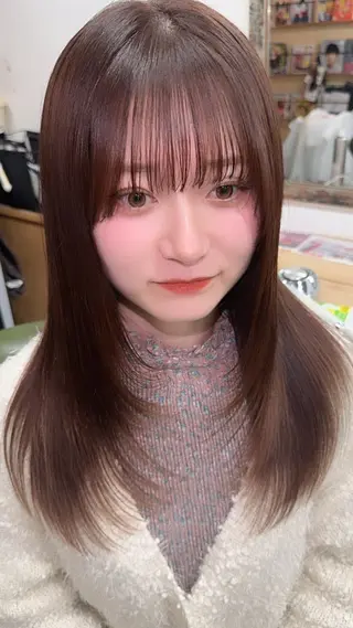ロング Rosso獨協大学前 YUNAのヘアスタイル