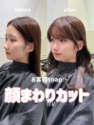 ロング 岩田菜央 《武蔵小杉》のヘアスタイル